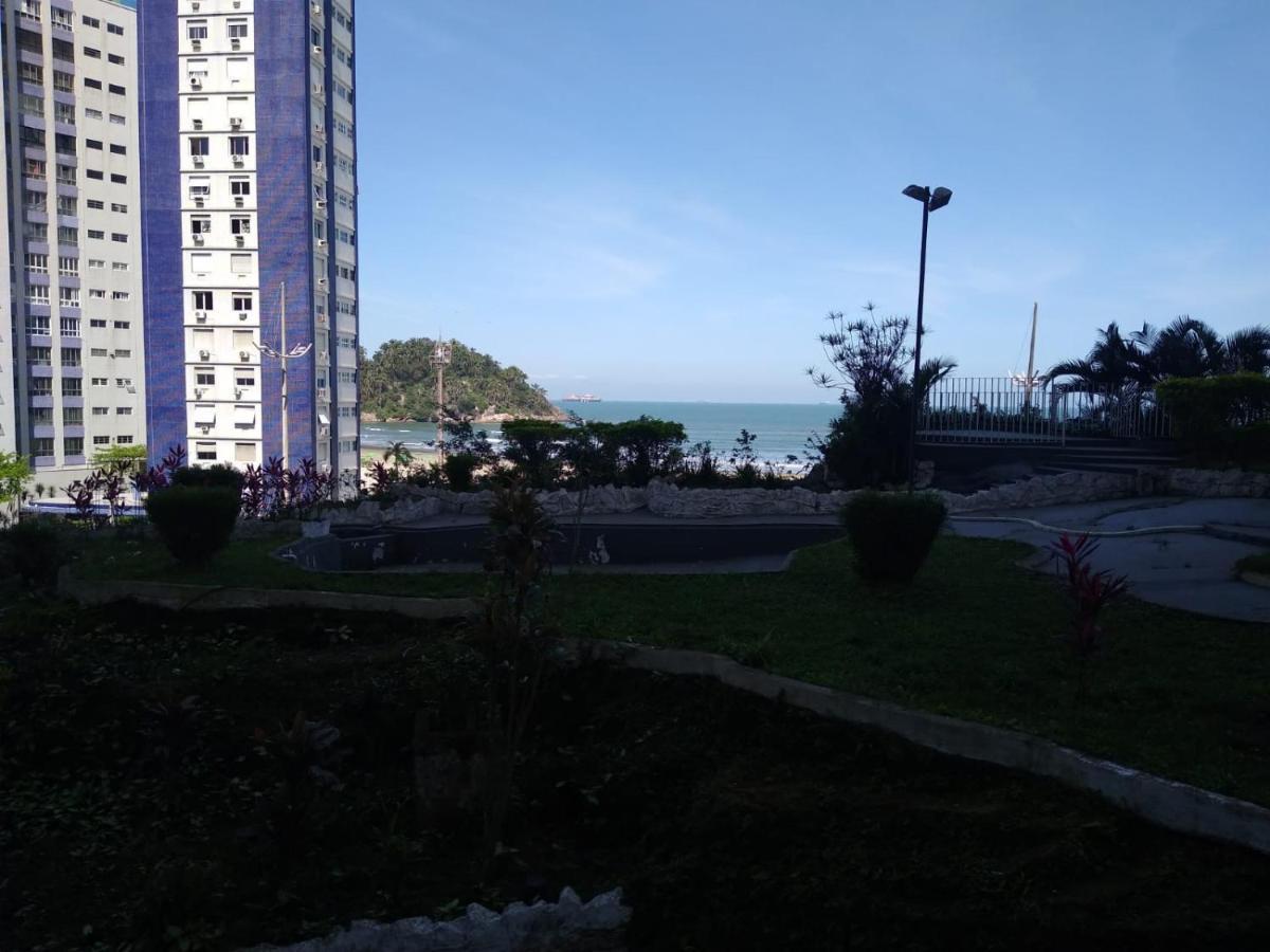 Apartamento Pe Na Areia Com Vista Mar E Wi-Fi Loftjl Com 01 Vaga De Garagem Sujeita A Disponibilidade Lägenhet Santos  Exteriör bild