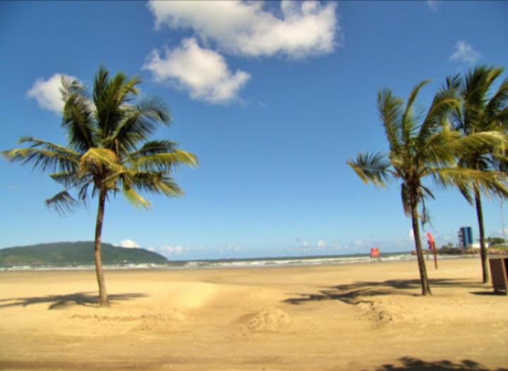 Apartamento Pe Na Areia Com Vista Mar E Wi-Fi Loftjl Com 01 Vaga De Garagem Sujeita A Disponibilidade Lägenhet Santos  Exteriör bild